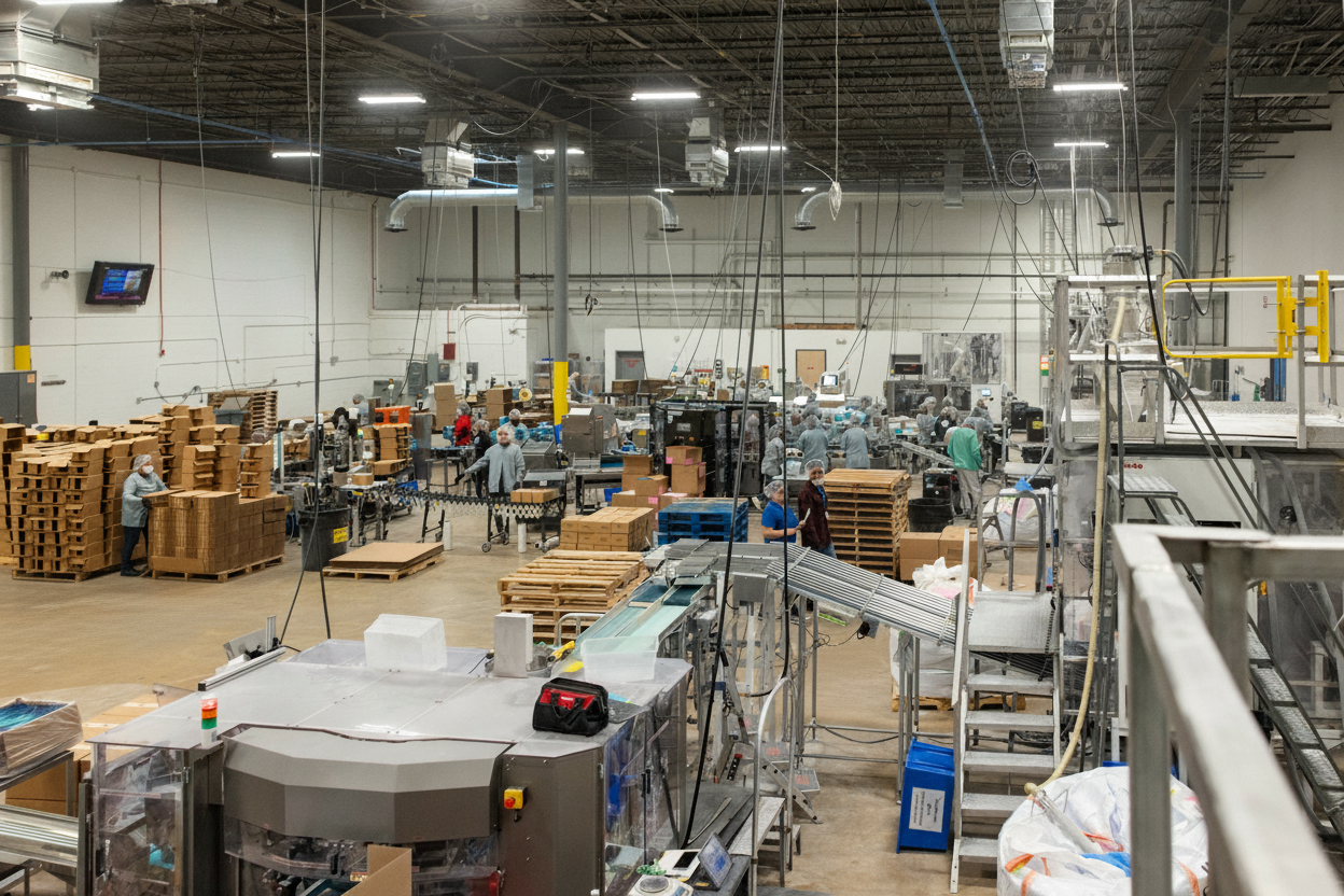 THEM production floor