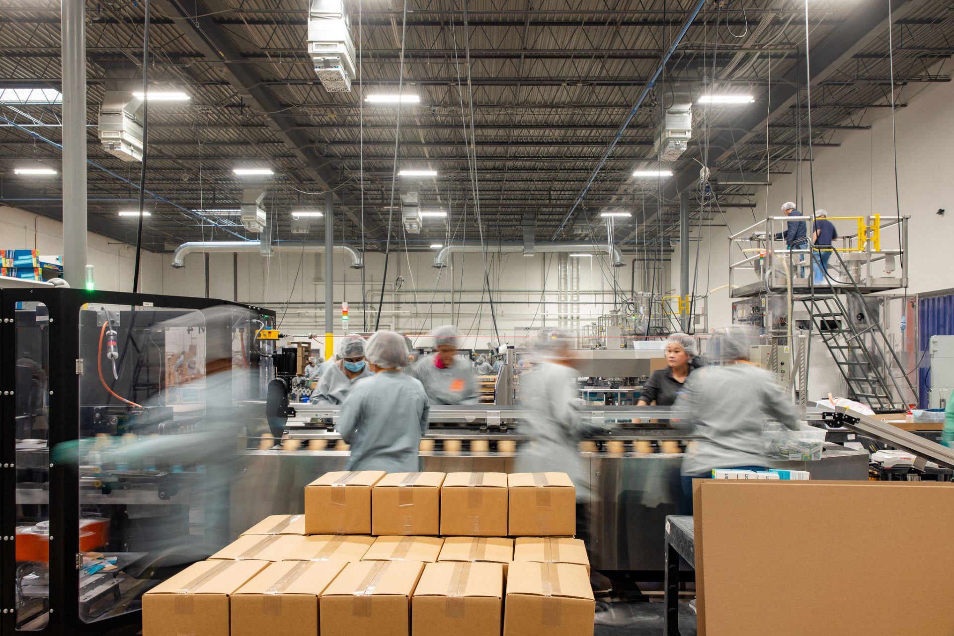 THEM production floor